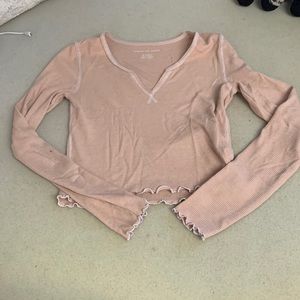 American Eagle Longsleeve XS Salmon Pink